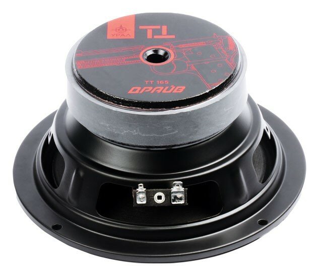 Колонки автомобильные Ural ТТ 165 драйв (без решетки) 220Вт 96дБ 4Ом 16.5см (6 1/2дюйм) (ком:2кол.) среднечастотные однополосные — фото 1