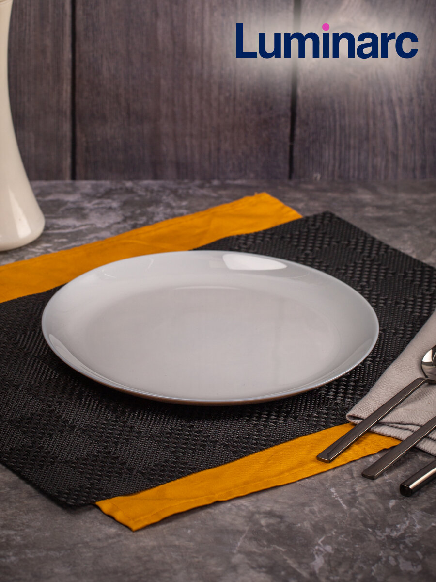 Тарелка обеденная дивали гранит 25см, LUMINARC — фото 1