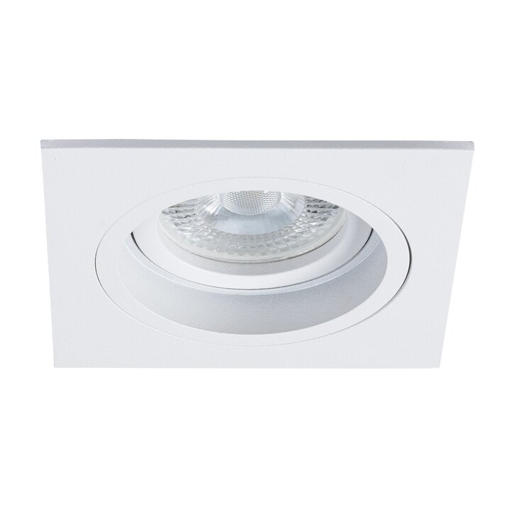 светильник встраиваемый ARTE LAMP Tarf GU10 50Вт IP20 металл белый - фото №1