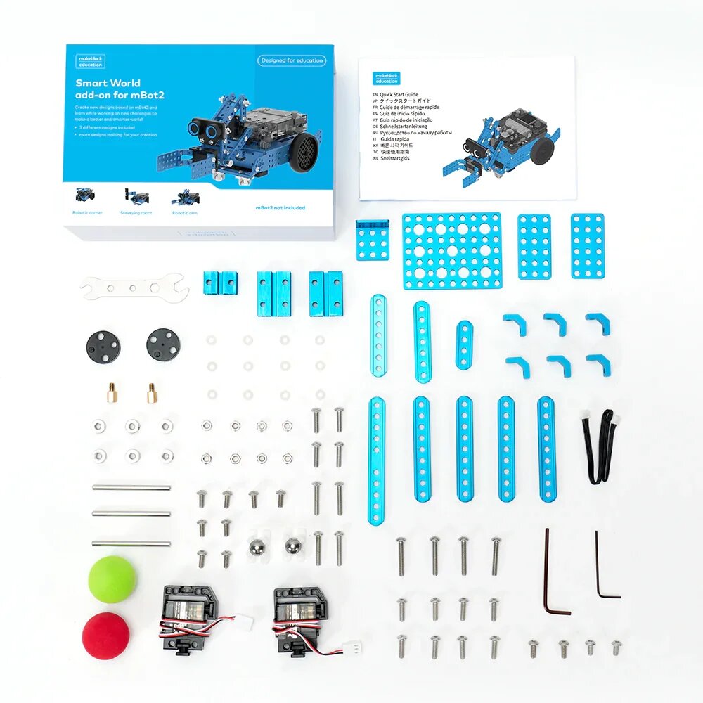 Комплект аксессуаров Makeblock Smart World для mBot2