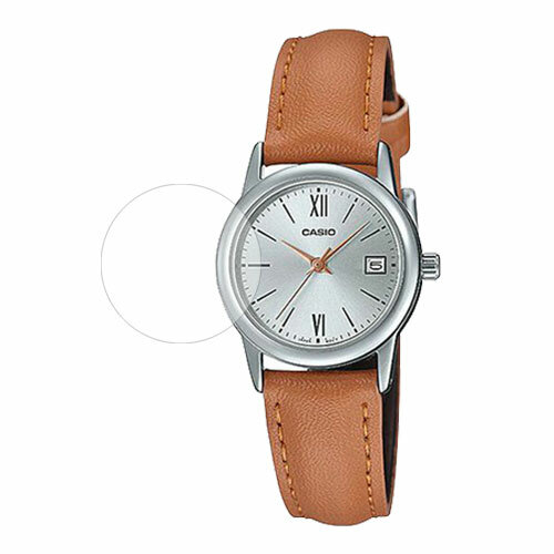 Скрин Мобайл защитный экран для часов Casio LTP-V002L-7B3 из гидрогелевая плёнка прозрачная