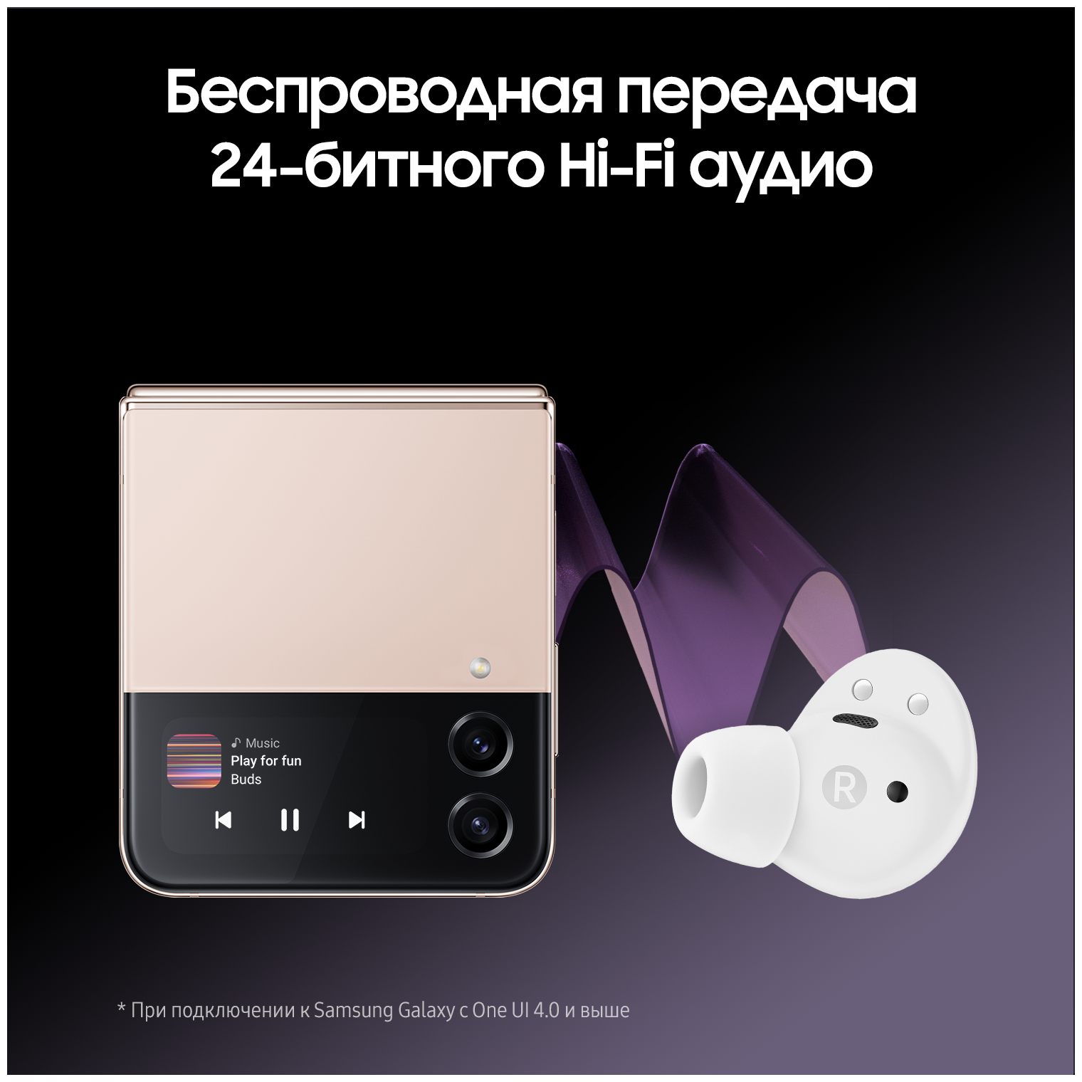 Беспроводные наушники Samsung Galaxy Buds2 Pro RU, white — фото 1