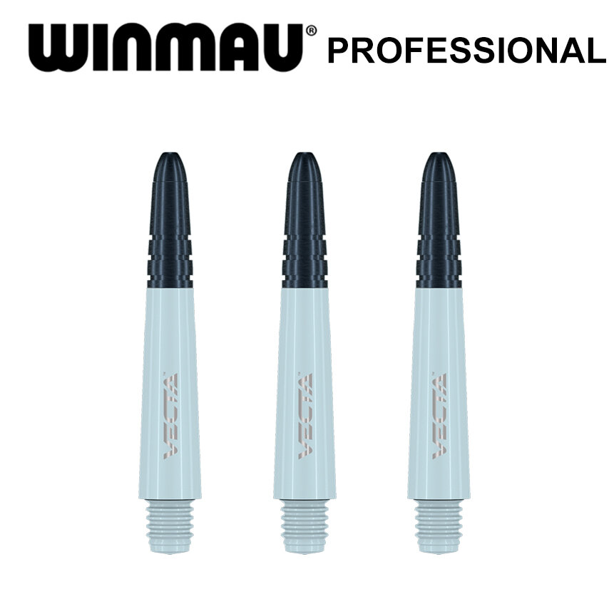 Короткие композитные хвостовики 3шт (White, Short, 33mm) Winmau Vecta. Аксессуары для дротиков Дартс.