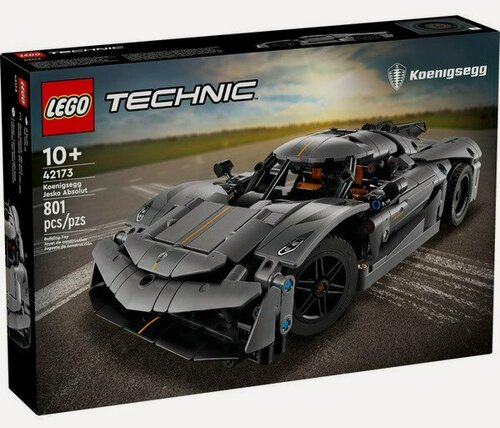 Изображение товара Конструктор LEGO Technic 42173 Гиперкар Koenigsegg Jesko Absolut Grey (Lego 42173)