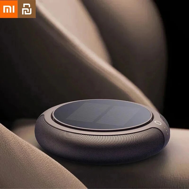 Xiaomi YOUPIN Автомобильный очиститель воздуха с солнечной зарядкой, Черный — фото 1