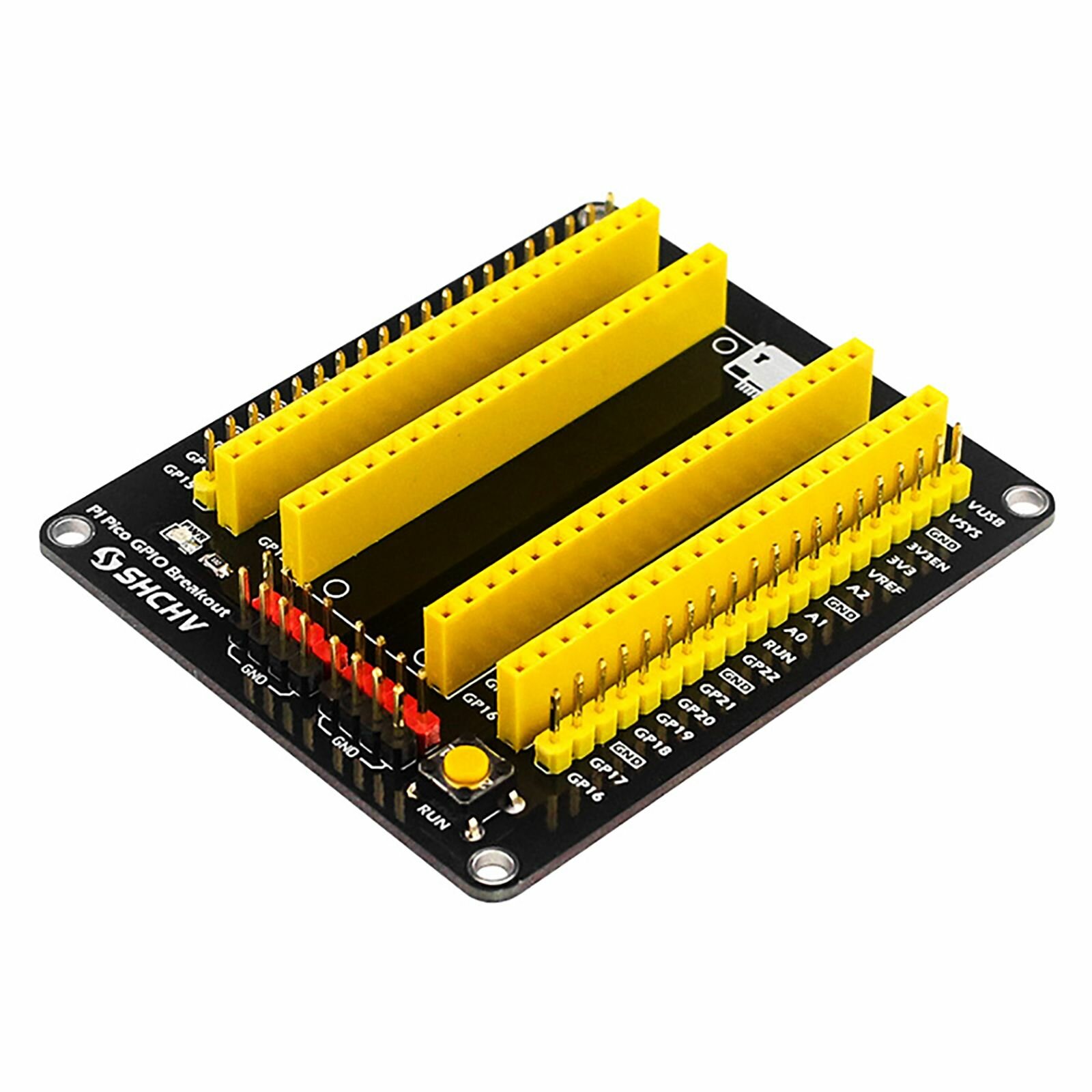 Плата расширения GPIO Breakout для Raspberry Pi Pico MyPads