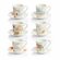 Набор кружек Tescoma myCOFFEE - 6 кружек и 6 блюдец из фарфора Злин