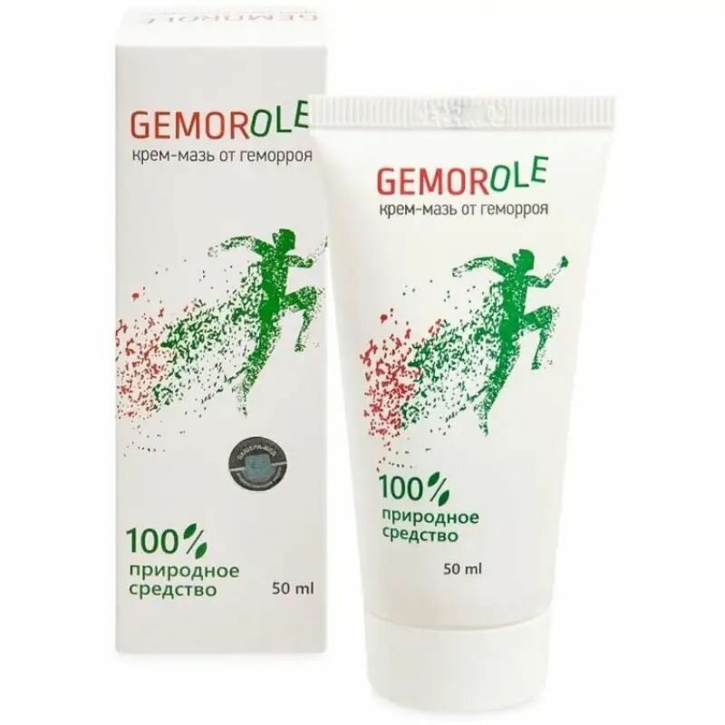 Картинки Gemorole Крем-мазь от геморроя 3 упаковки по 30 капсул
