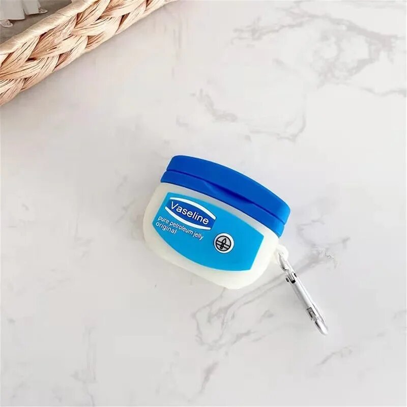 Силиконовый чехол Vaseline для Airpods, For Airpods 1 2 — фото 1