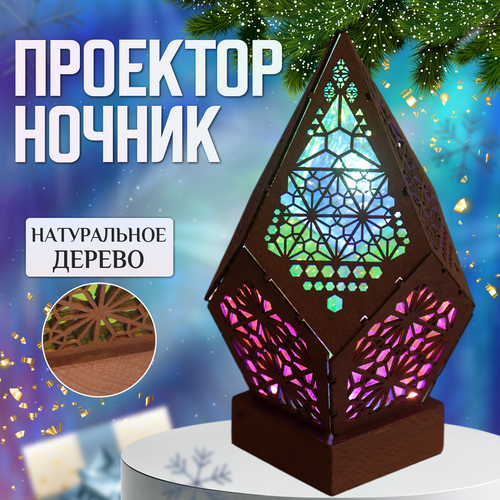 Декоративный настольный светильник светодиодный ночник