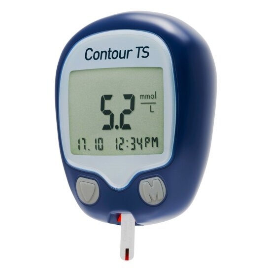 Картинки Глюкометр Ascensia Diabetes Care Holdings Contour TS HealthCare, ланцеты в комплекте.