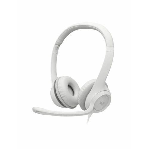 Наушники Logitech H390 белый 19м накладные USB оголовье 981-001288 337900₽