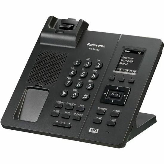Телефон IP Panasonic KX-TPA65RU белый - фото №2