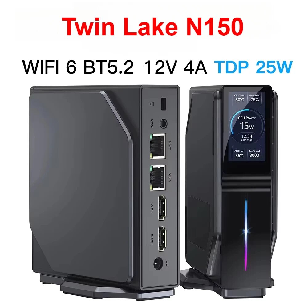 SZBOX S1 N150 Мини-ПК 16 ГБ 512 ГБ SSD