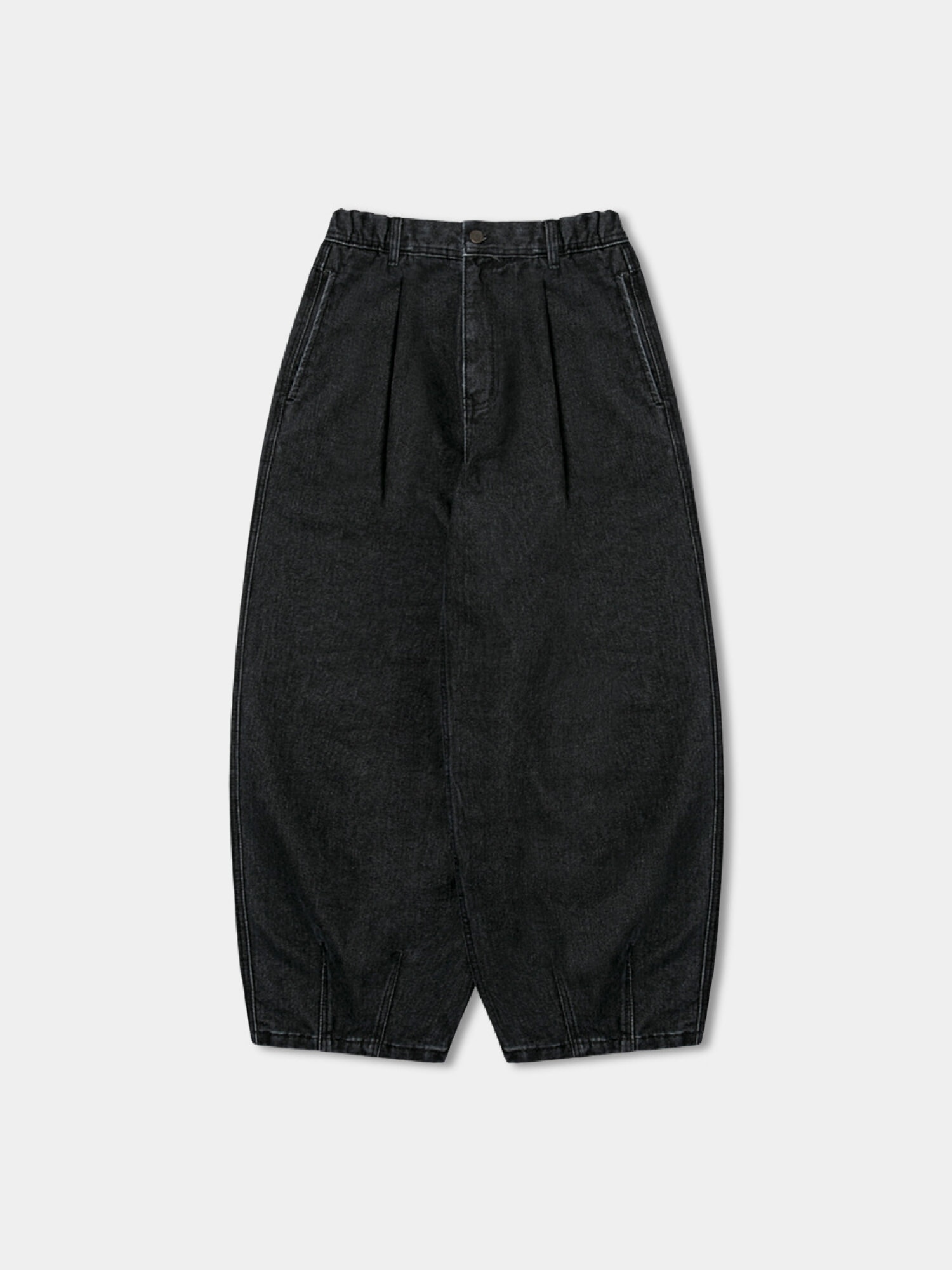 Брюки шаровары ANGLAN Tin Denim, размер One size, black