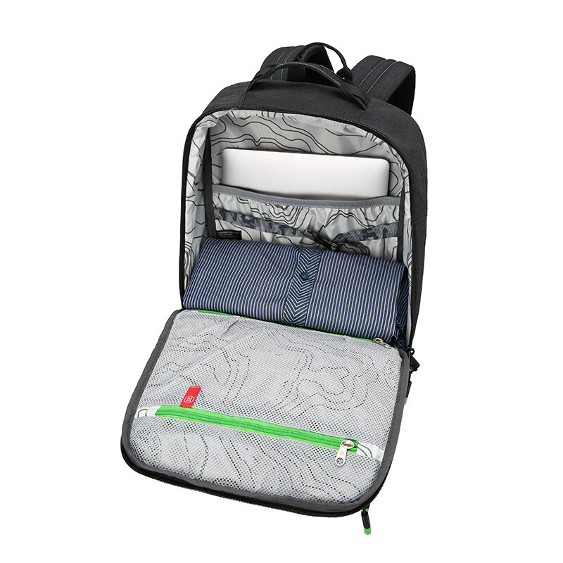 Рюкзак WENGER Swiss Army Knife Backpack, 15.6-Inch Laptop Bag, Business Backpack, School Bag, Dark Gray, SAB57016109048
