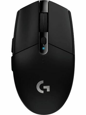 Мышь игровая беспроводная LOGITECH G304 Lightspeed Wireless Gaming Black (910-005286)