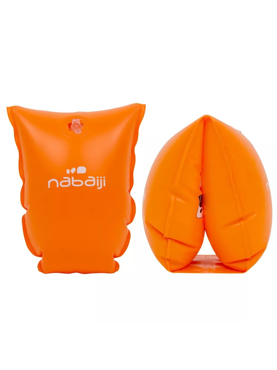 Нарукавники для плавания Nabaiji, для детей 11 - 30кг, оранжевые