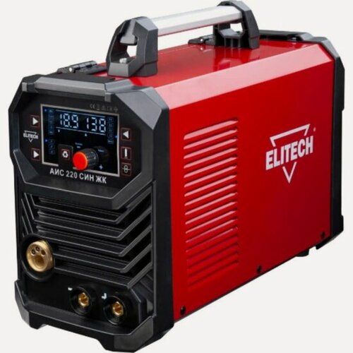 Изображение товара Сварочный Elitech инвертор MIG/MAG АИС 220 СИН ЖК 204750