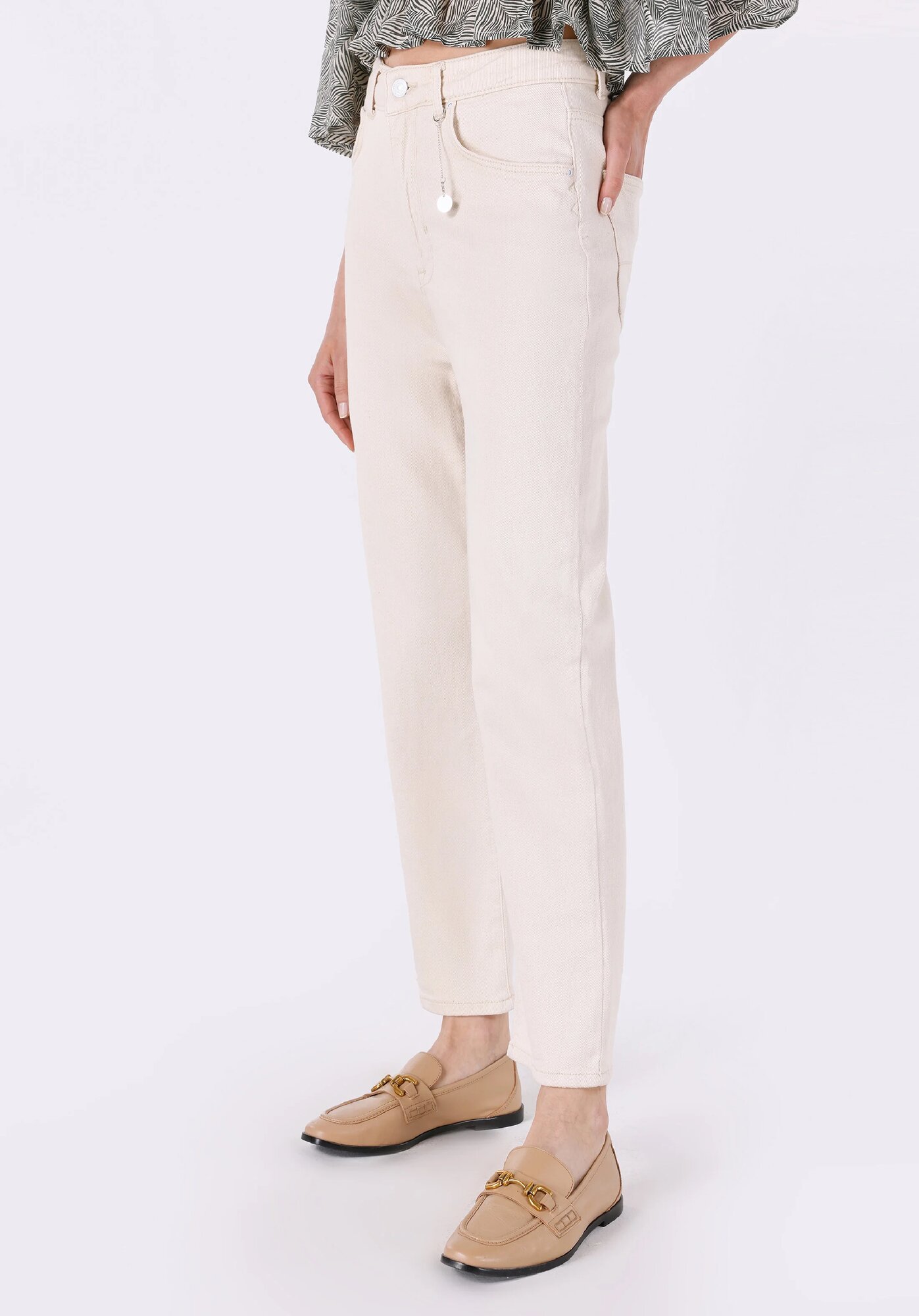 Джинсы COLIN'S 884 LAUREN Straight Fit, размер 31/30, бежевый