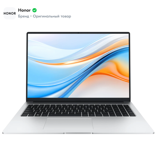 16 Ноутбук 2024 Honor MagicBook X16 Plus 2560x1600 IPS 120Гц AMD Ryzen 7 8845HS 38 ГГц RAM 32 ГБ LPDDR5х SSD 1024 ГБ AMD Radeon 780M Windows 11 Pro MS Office 2021 Pro Серебристый русская раскладка 88998₽