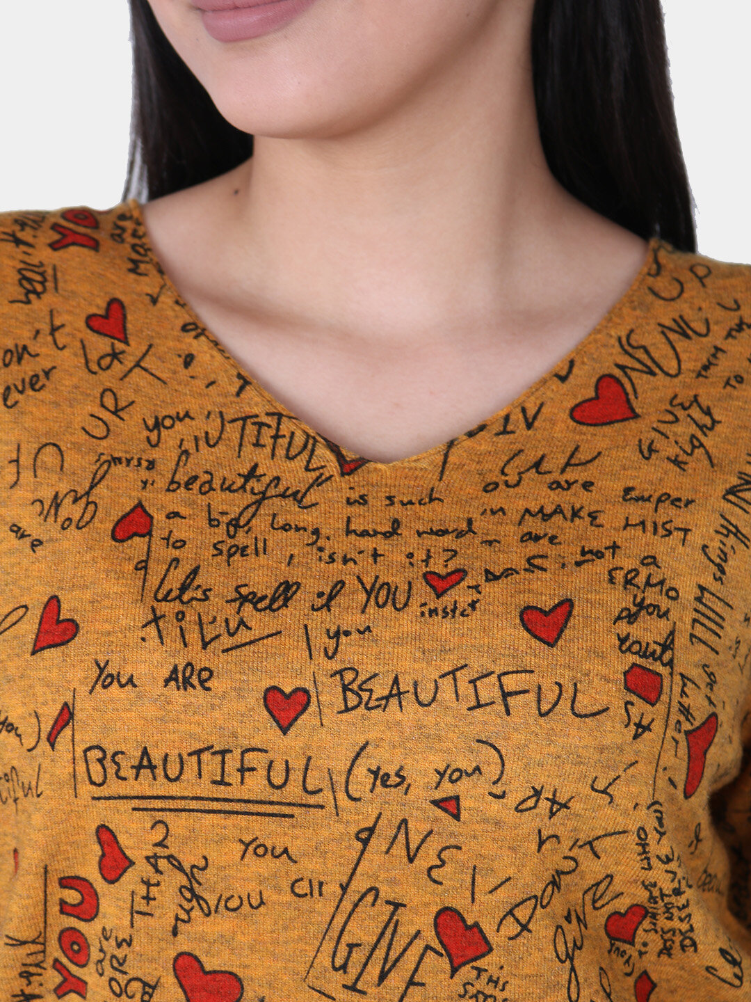 Свитер размер One Size, , манго — фото 1