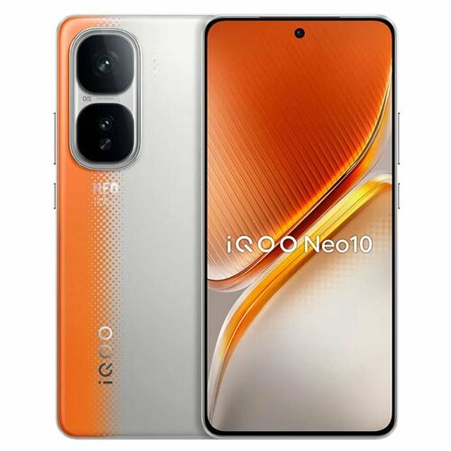 Смартфон Vivo IQOO Neo 10 5G 12256 ГБ CN китайская версия русский язык сервисы гугл оранжевый 37900₽