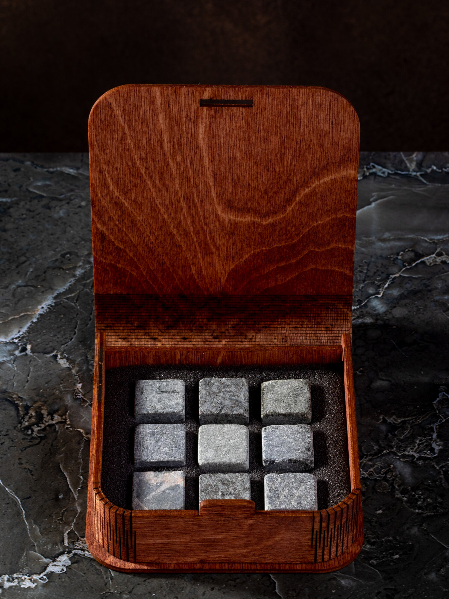 Аксессуары Для Охлаждения Напитков Xiaomi Камни для виски, Лед многоразовый, Многоразовые кубики для охлаждения напитков 9 штук