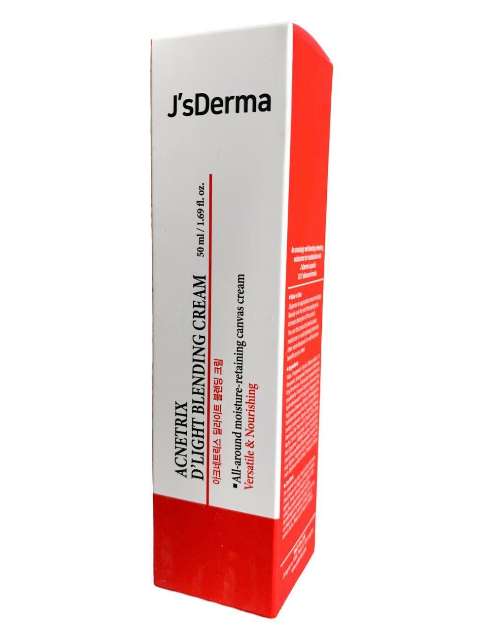 Восстанавливающий крем для проблемной кожи JsDERMA Acnetrix D'Light Blending Cream — фото 1