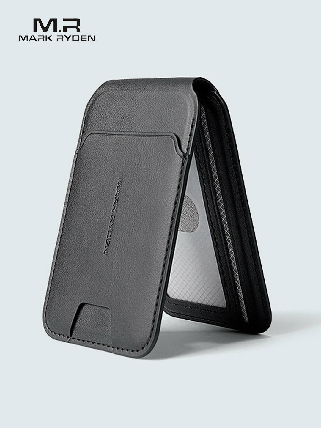 Портмоне Mark Ryden, фактура гладкая, черный — фото 1