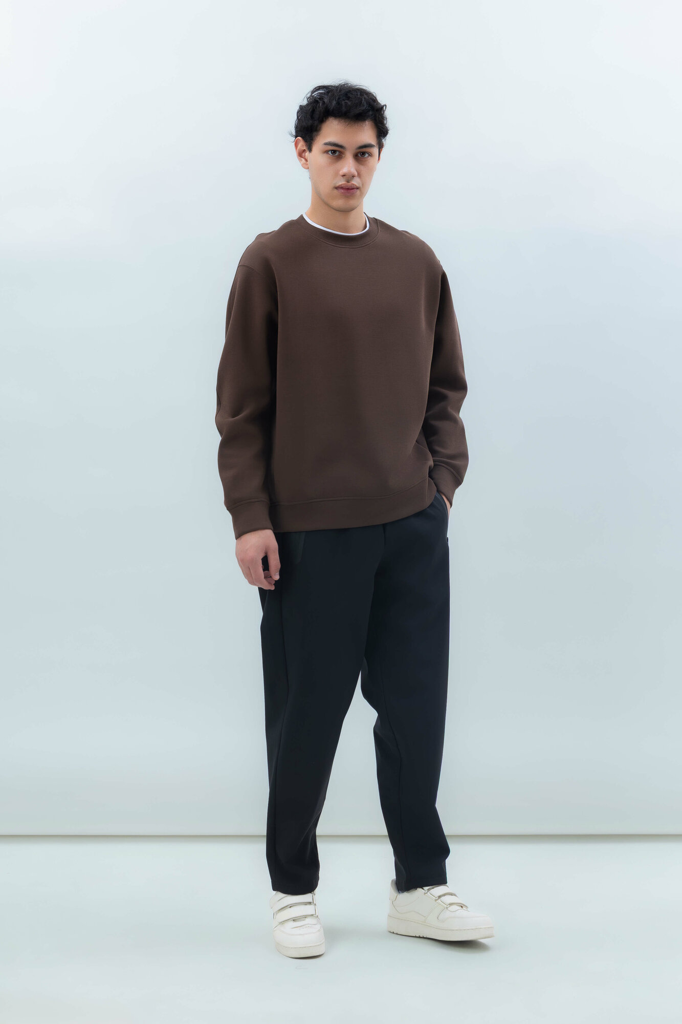 Брюки джоггеры TERRA PRO, размер 33, black — фото 1