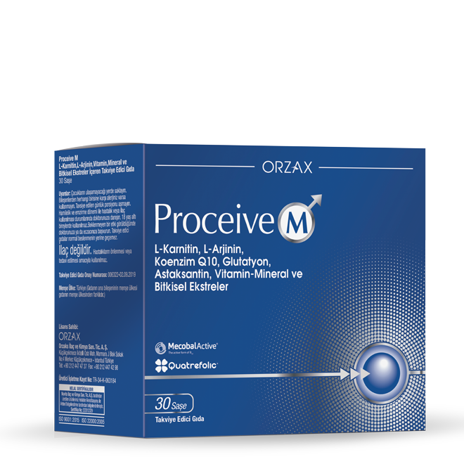Комплекс Orzax "ProCieve", для репродуктивного здоровья мужчин, 30 шт