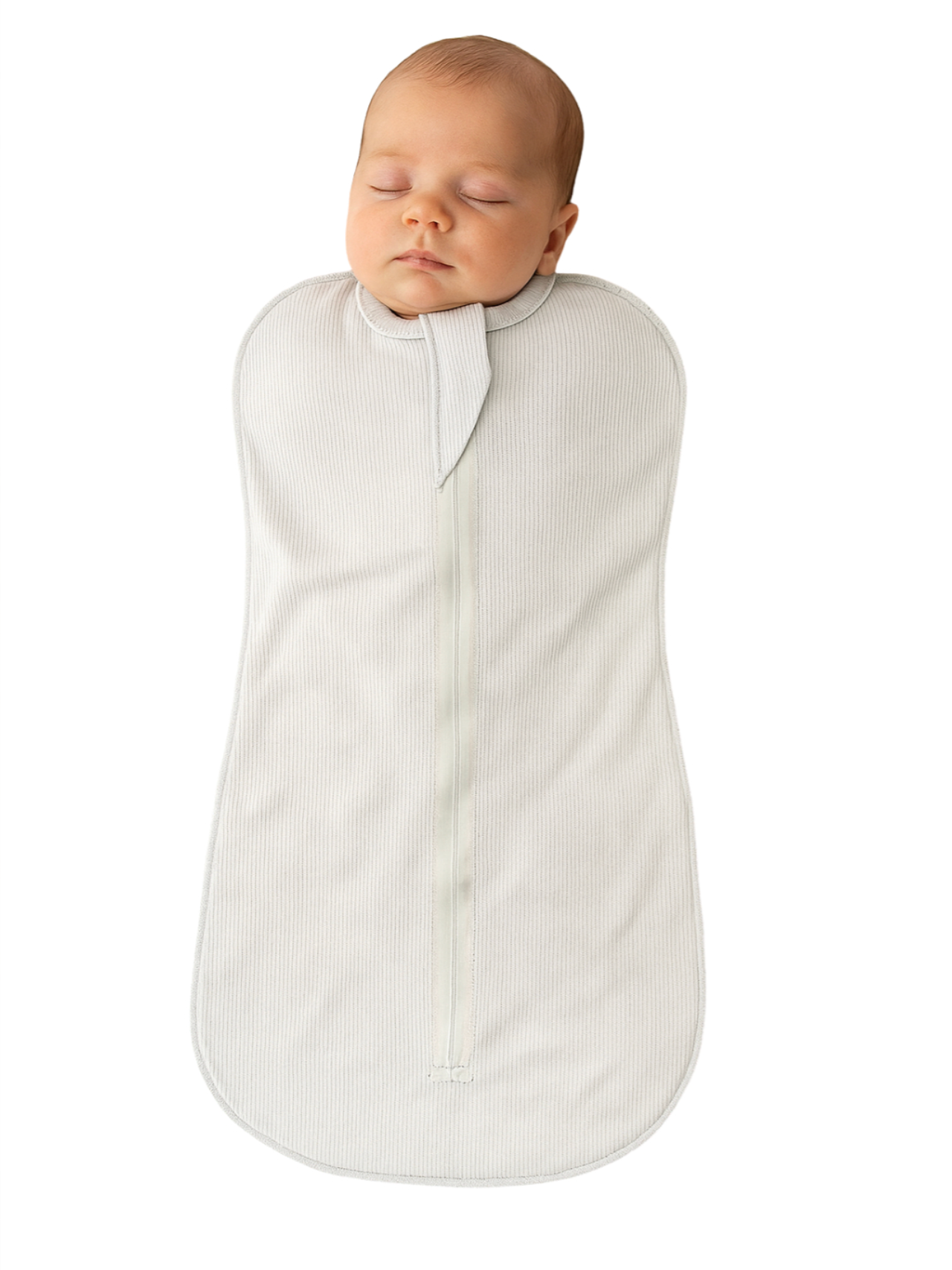 Кокон для сна, для новорождённых, с молнией, хлопок, 0-3 месяц