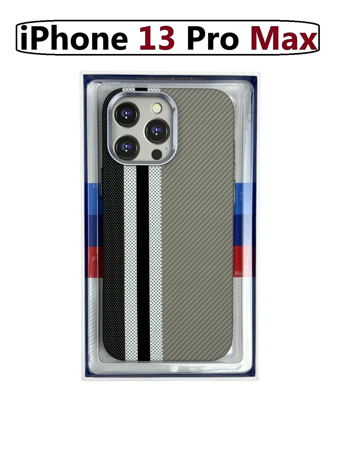 Чехол, для iPhone 13 Pro MAX, карбоновый, Classic, Free Air, M