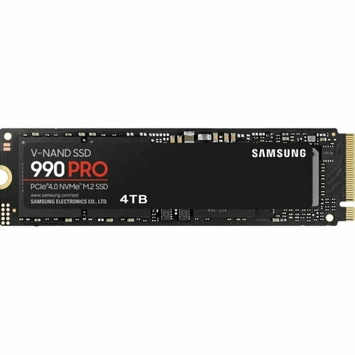 SSD накопитель Samsung 990 PRO (MZ-V9P4T0BW)4Tb M.2 PCI-E NVMe 2.0 Gen 4.0x4, 2007745