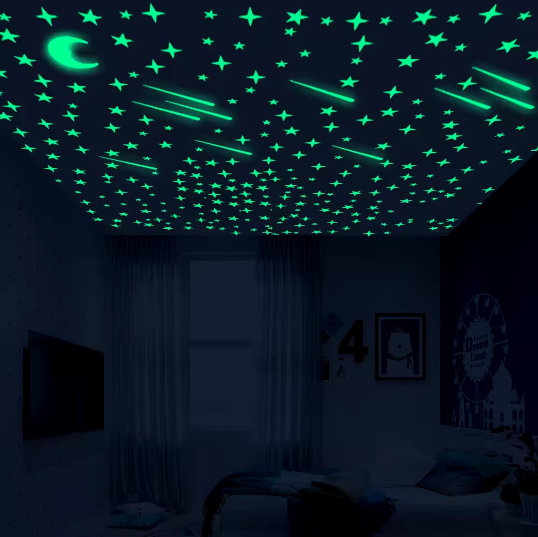 Светящиеся наклейки — фото 1