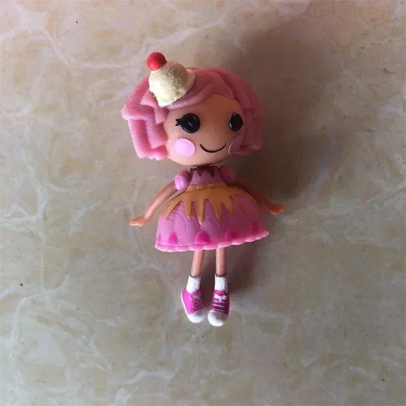 Кукла 8 см, новая кукла Lalaloopsy Mini Lala, фигурка принцессы, куклы для девочек, детские игрушки, мини-куклы для девочек, игрушки, подарки для детей, Розовый
