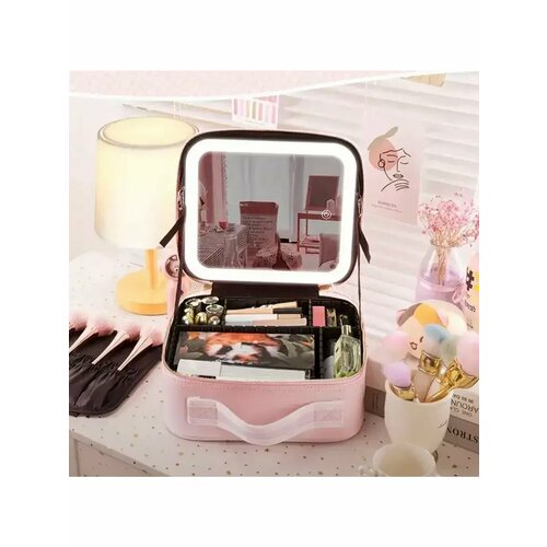 Бьюти-кейс , розовый