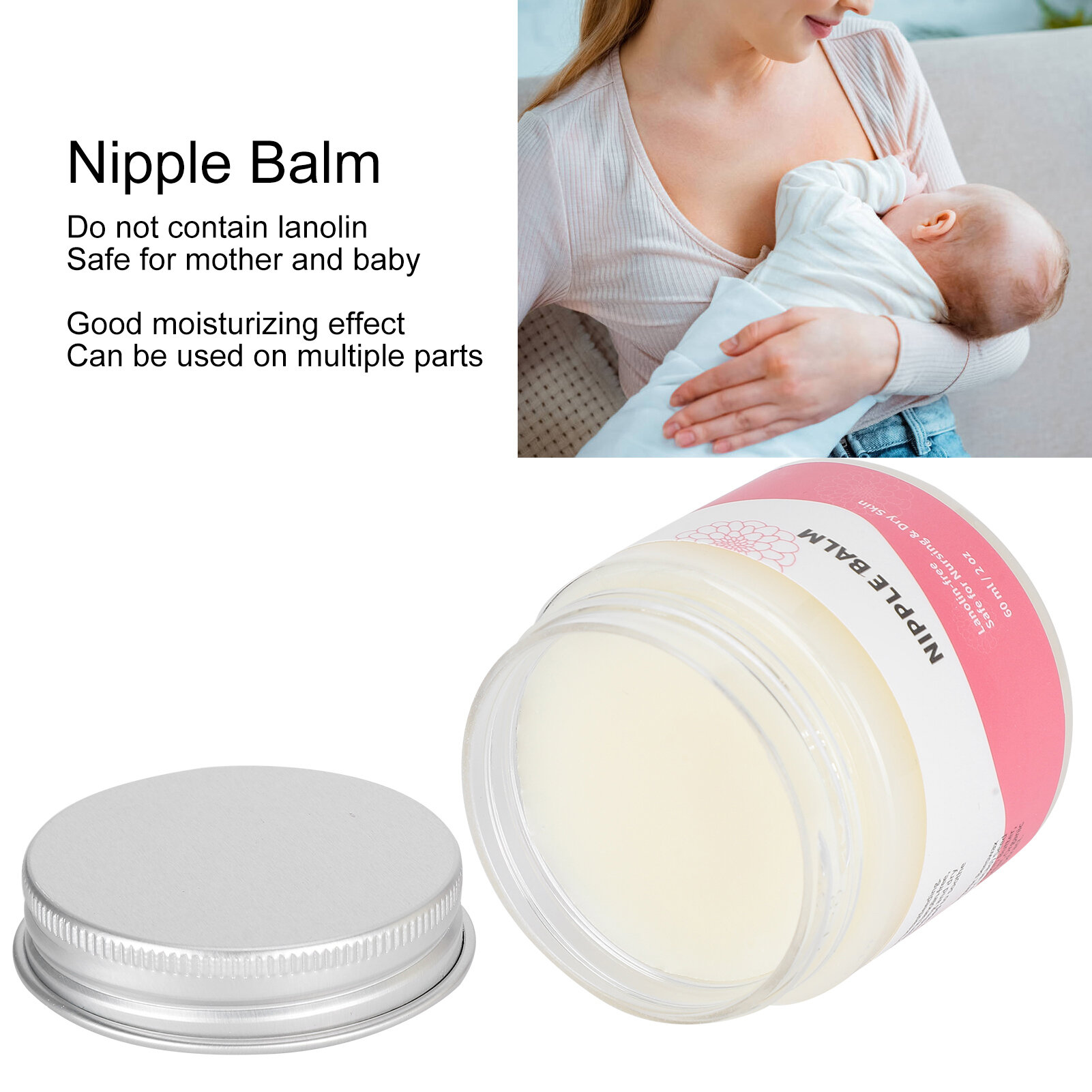 Изображение BoBa Women Moist Balm Anti Chacking Увлажняющий бальзам для кормящих матерей 60 мл