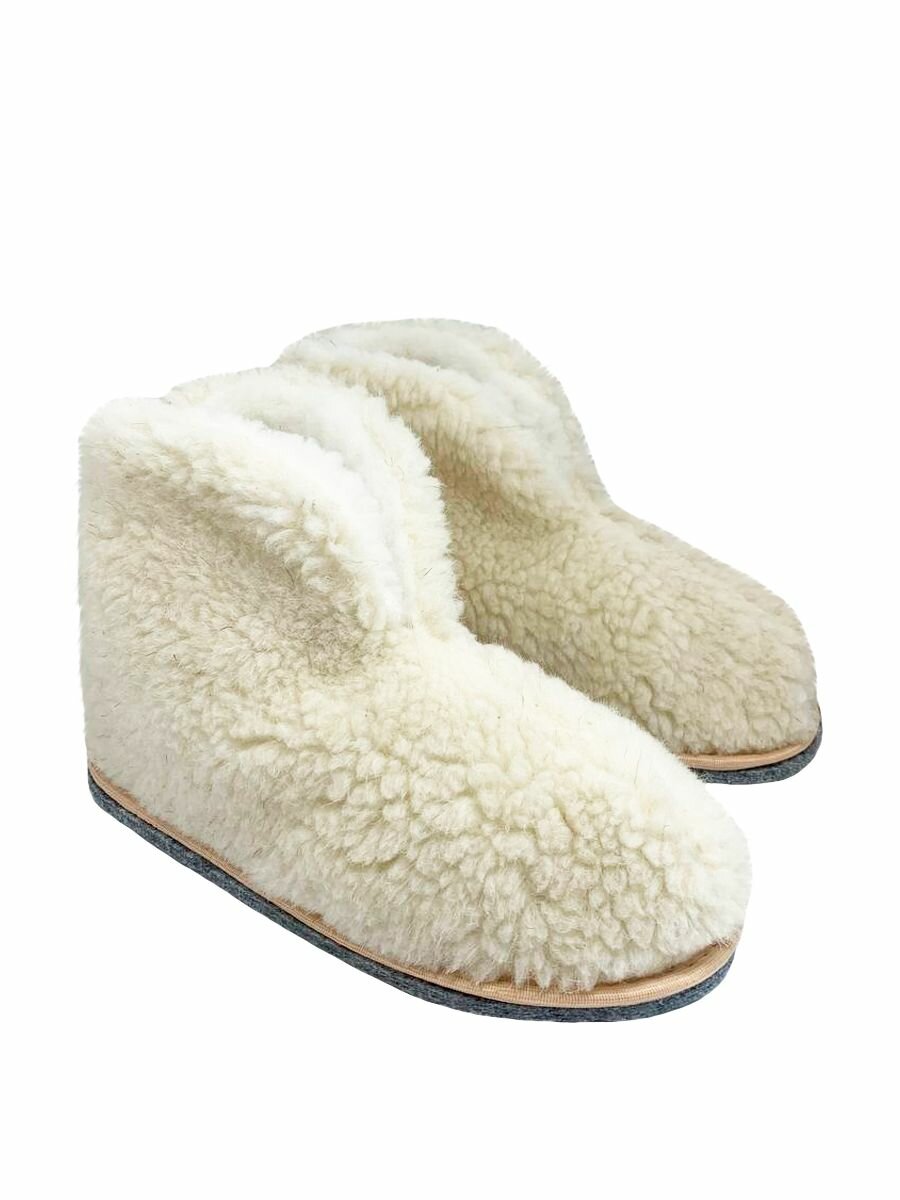 Сапоги домашние ivshoes Базовая коллекция, размер 42-43, белый