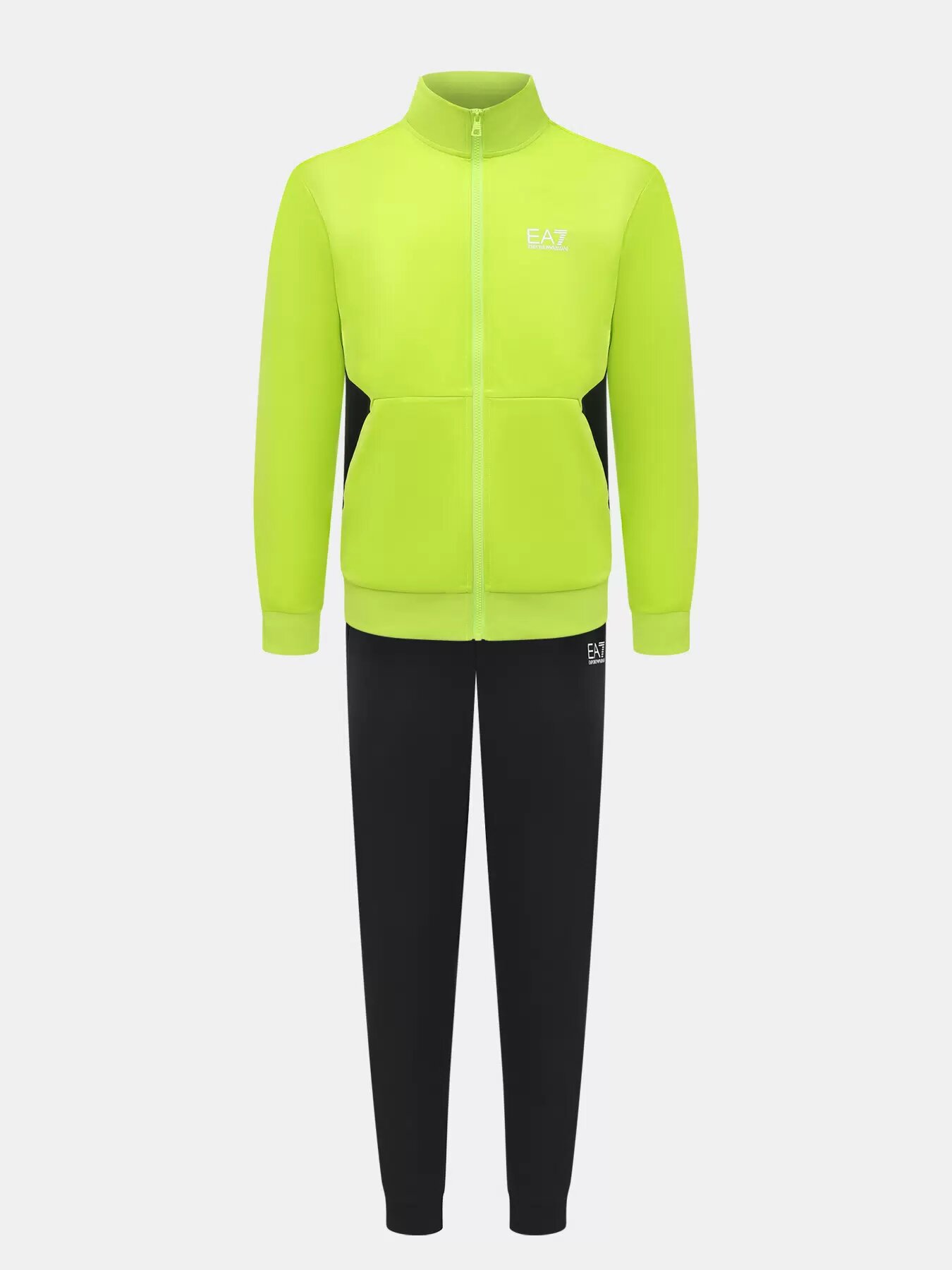 Костюм спортивный EA7 EMPORIO ARMANI, размер XL, лайм