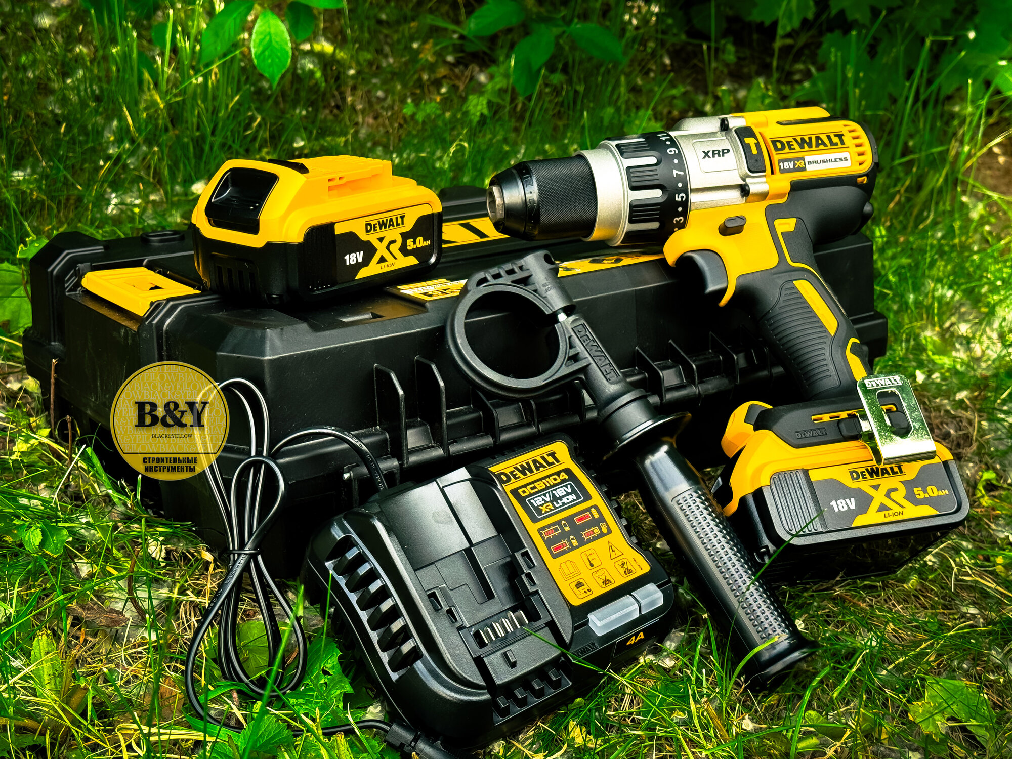 Аккумуляторная дрель-шуруповерт DEWALT DCD996P2 18В — фото 1