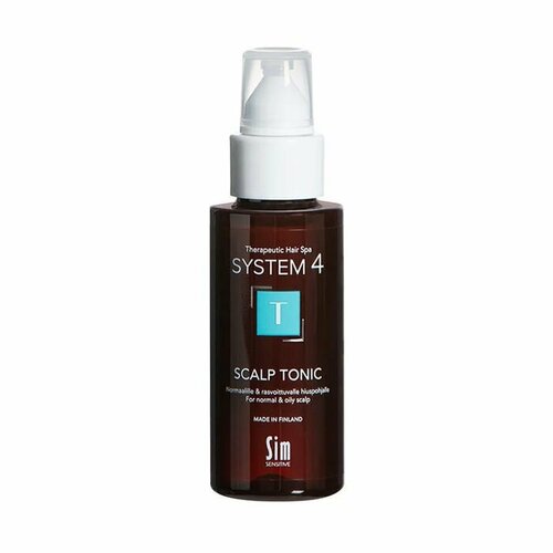 фото Sim sensitive system 4 тоник терапевтический scalp tonic "t", 50 г, 50 мл, бутылка