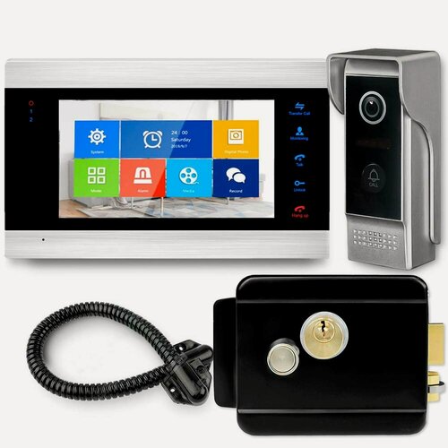 Изображение товара Комплект видеодомофона с электромеханическим замком PS-link DB09-B WIFI