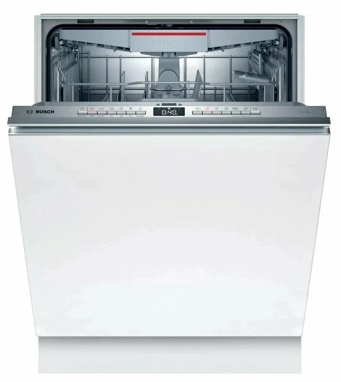 Посудомоечная машина Bosch SMV4HTX33E, белая, инверторный двигатель, A класс, 6 программ, 12 комплектов