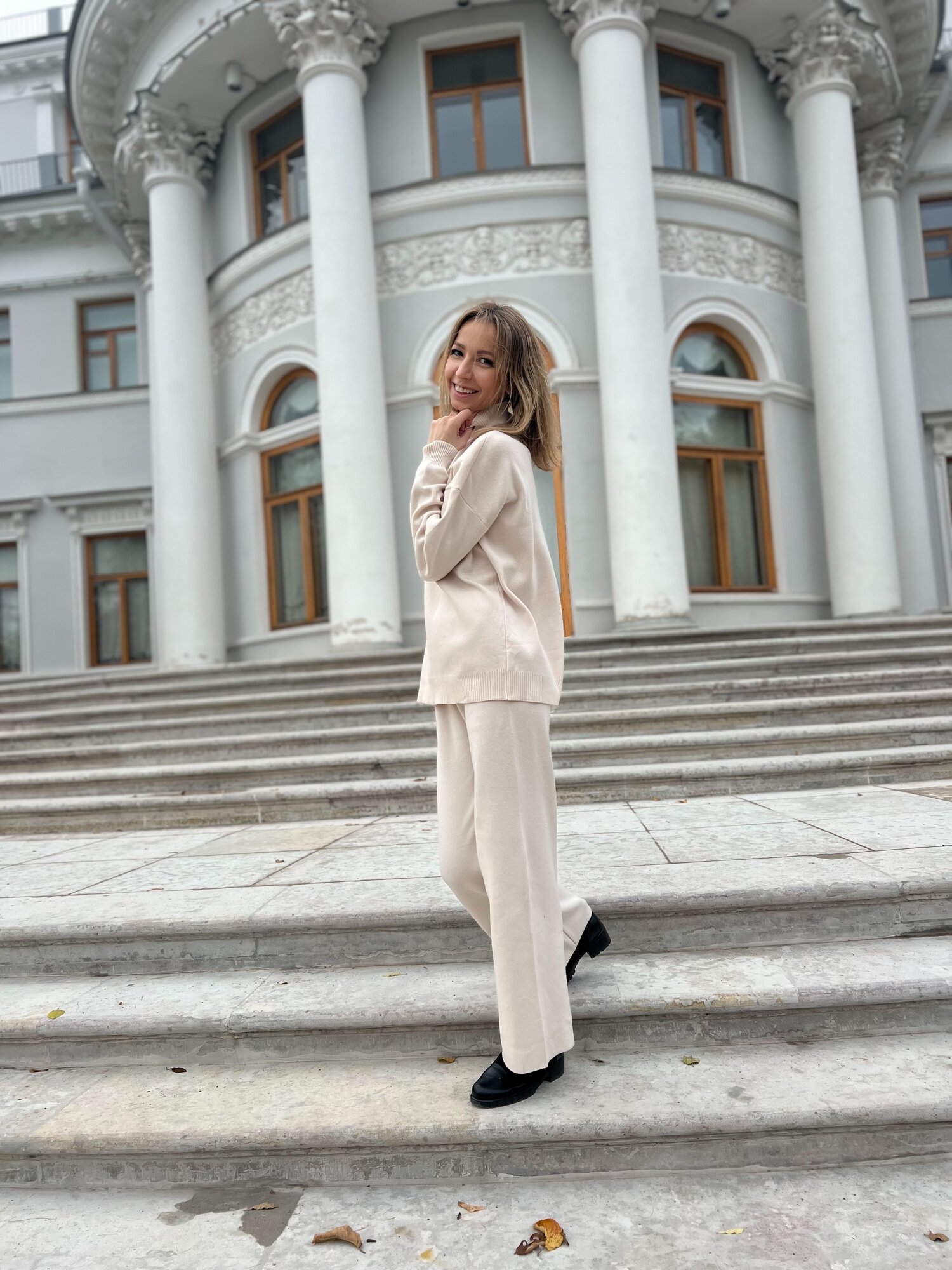 Комплект одежды , размер Единый, кремовый