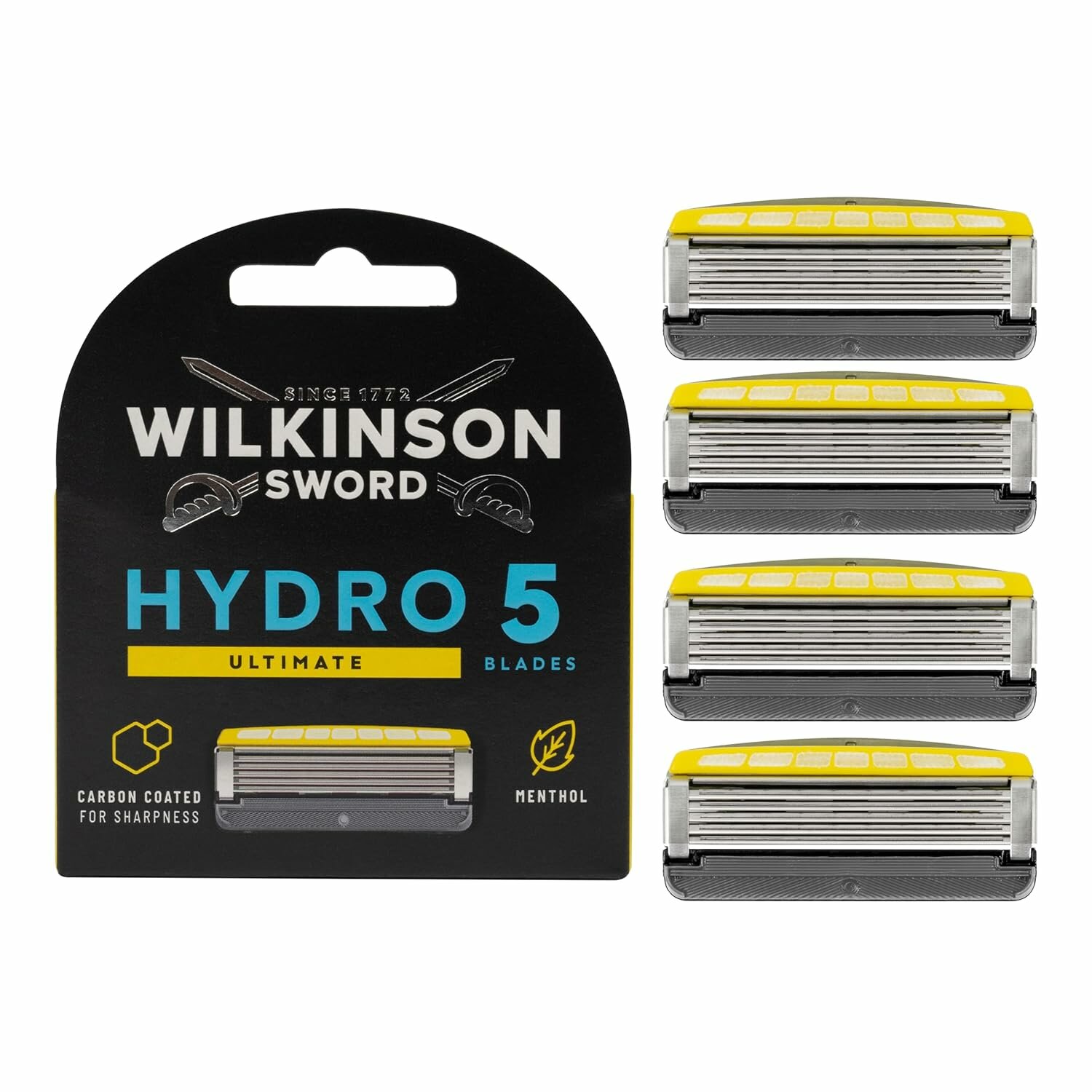 Wilkinson Sword Hydro 5 Ultimate / Сменные кассеты для бритвы Гидро ( 4 шт)
