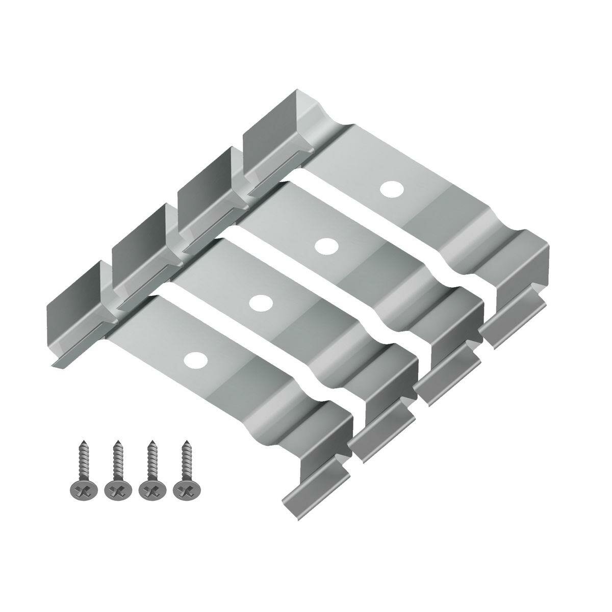 Крепление для профиля GP1750 Ambrella light Illumination Alum Profile (6шт) GP8380 цвет Серебро/ материал /