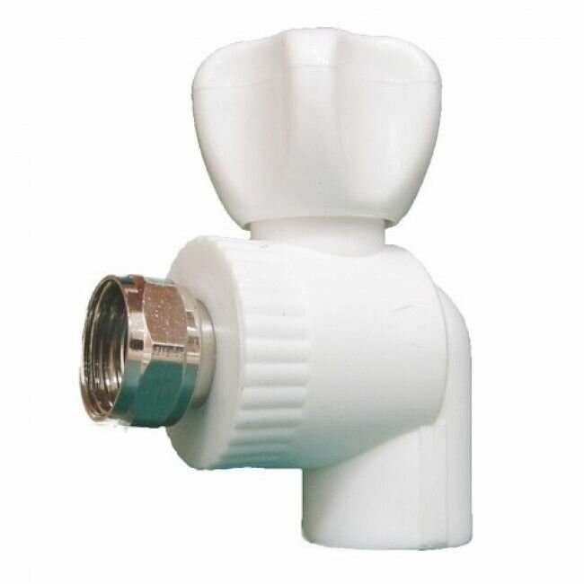 Кран шаровый pp-r Ду 20 х 1/2