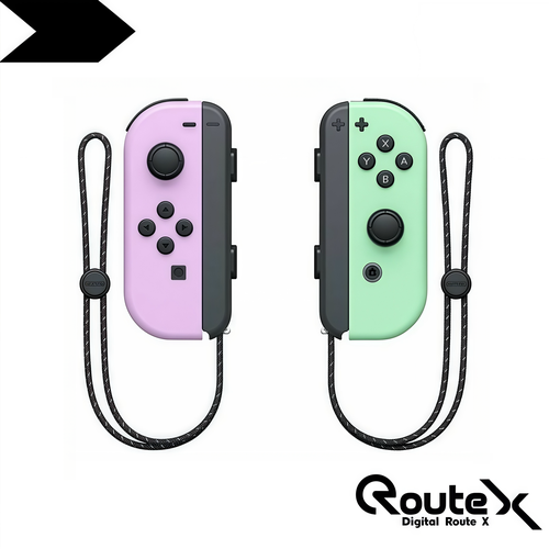 Nintendo Switch Joy-Con controllers Duo original (фиолетовый/зеленее)